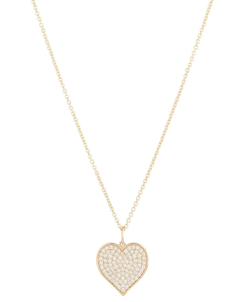 Damen Schmuck Halsketten Sydney Evan Kette Aus 14 Karat Gold Mit Perlen Und Diamanten in Mettallic 