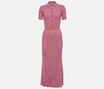 Gabriela Hearst Midikleid aus Kaschmir und Seide