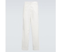 Giorgio Armani Gerade Hose aus Baumwolle