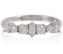 Ileana Makri Ring Rivulet aus 18kt Weissgold mit Diamanten