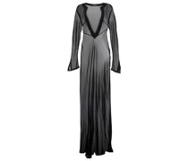 Louisa Ballou Semitransparenter Maxi-Kaftan