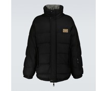 Dolce&Gabbana Wattierter Parka aus Wolle