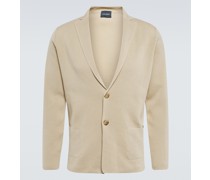 Thom Sweeney Einreihiger Blazer aus Baumwolle