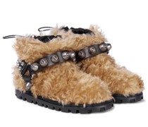 Miu Miu Verzierte Ankle Boots