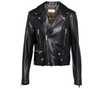 Bikerjacke aus Leder