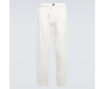 Jil Sander Mid-Rise-Hose aus Baumwolle