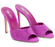 Paris Texas Sandalen Holly aus Veloursleder