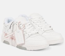 Off-White Sneakers Out Of Office aus Leder