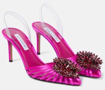 Verzierte Slingback-Pumps Crystal Margarita