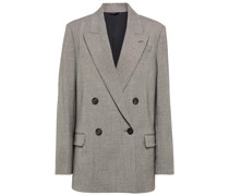 Brunello Cucinelli Blazer aus einem Wollgemisch