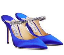Jimmy Choo Verzierte Mules Bing 100 aus Satin
