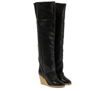 Isabel Marant Wanderstiefel aus Veloursleder