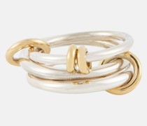 Spinelli Kilcollin Ring Raneth aus Sterlingsilber und 18kt Gelbgold