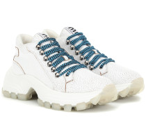 Miu Miu Sneakers aus Leder