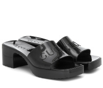 Gucci Pantoletten aus Gummi