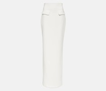 Monot High-Rise-Maxirock aus Crepe