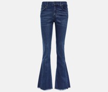7 For All Mankind Mid-Rise Flared Jeans Bair