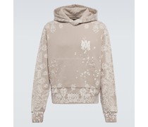 Amiri Hoodie Bandana aus Baumwoll-Jersey