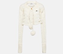 Vivienne Westwood Cardigan aus einem Alpakawollgemisch
