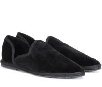 The Row Loafers Friulane aus Samt