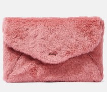 Clutch aus Teddyfleece