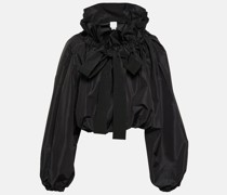 Patou Cropped-Top aus Faille