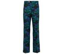 Plan C Bedruckte Cropped-Hose