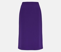Dries Van Noten Midirock aus Crepe