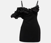 Minikleid aus einem Wollgemisch