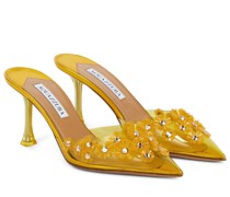Aquazzura Verzierte Mules Meteorite 75