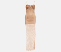 Verziertes Maxikleid