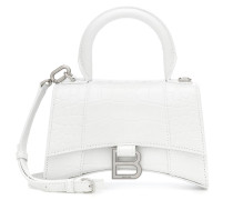 Balenciaga Schultertasche Hourglass XS aus Leder