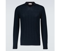 Orlebar Brown Pullover Hedley aus Leinen und Merinowolle