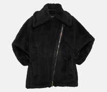 Poncho Manto aus Teddyfleece