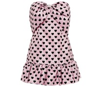 LoveShackFancy Minikleid Tilson aus Taft