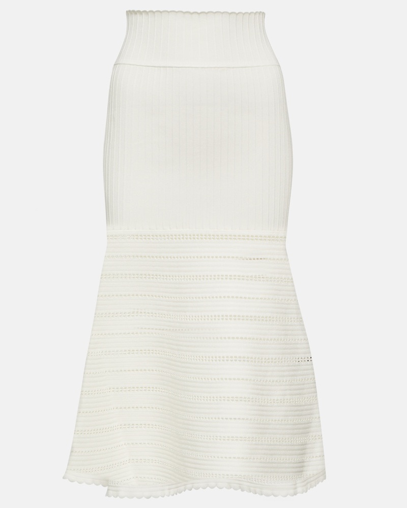 Victoria Beckham Damen Victoria Beckham High-Rise-Midirock