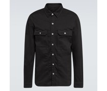 Hemdjacke aus Denim