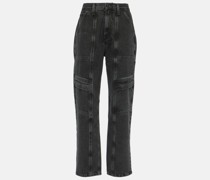 High-Rise Cargo-Jeans Cooper