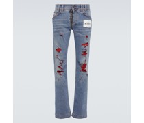 Dolce&Gabbana Distressed Slim Jeans Re-Edition