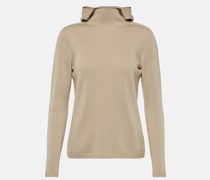 'S Max Mara Rollkragenpullover Paprica aus Wolle