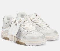 Off-White Sneakers Out Of Office aus Leder