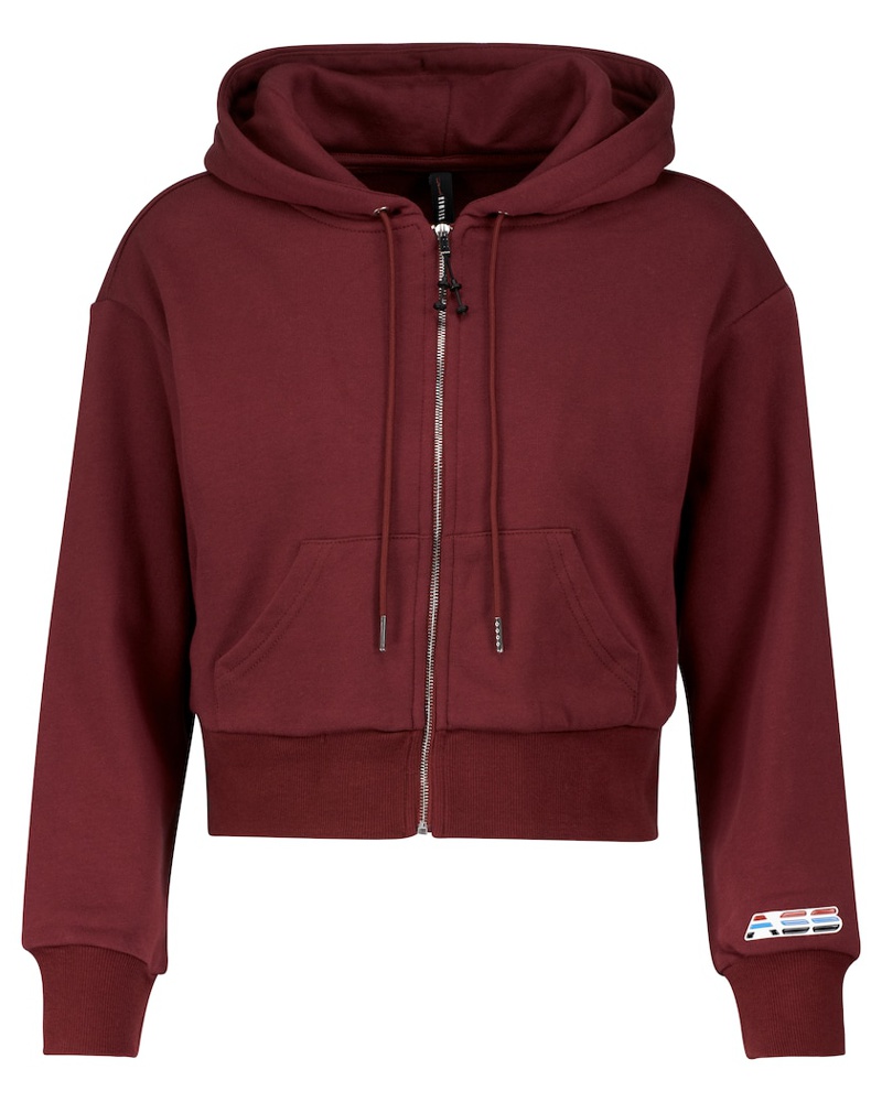 Adam Selman Sport Damen Adam Selman Sport Cropped Hoodie aus Jersey Adam Selman Sport Damen Adam Selman Sport Cropped Hoodie aus Jersey