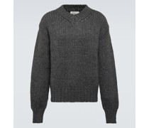 Pullover aus einem Wollgemisch