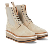 Ankle Boots Brendy aus Veloursleder