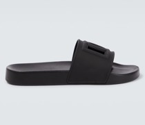 Dolce&Gabbana Pantoletten aus Gummi