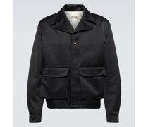 Wales Bonner Jacke Unity aus Satin
