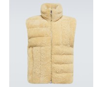Bottega Veneta Weste aus Shearling