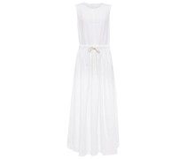 MM6 Maison Margiela Maxikleid aus Leinen und Baumwolle