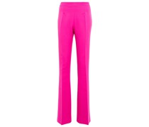 Safiyaa High-Rise Hose Alexa aus Crepe