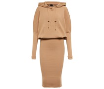 Tom Ford Hoodie-Kleid aus einem Kaschmirgemisch